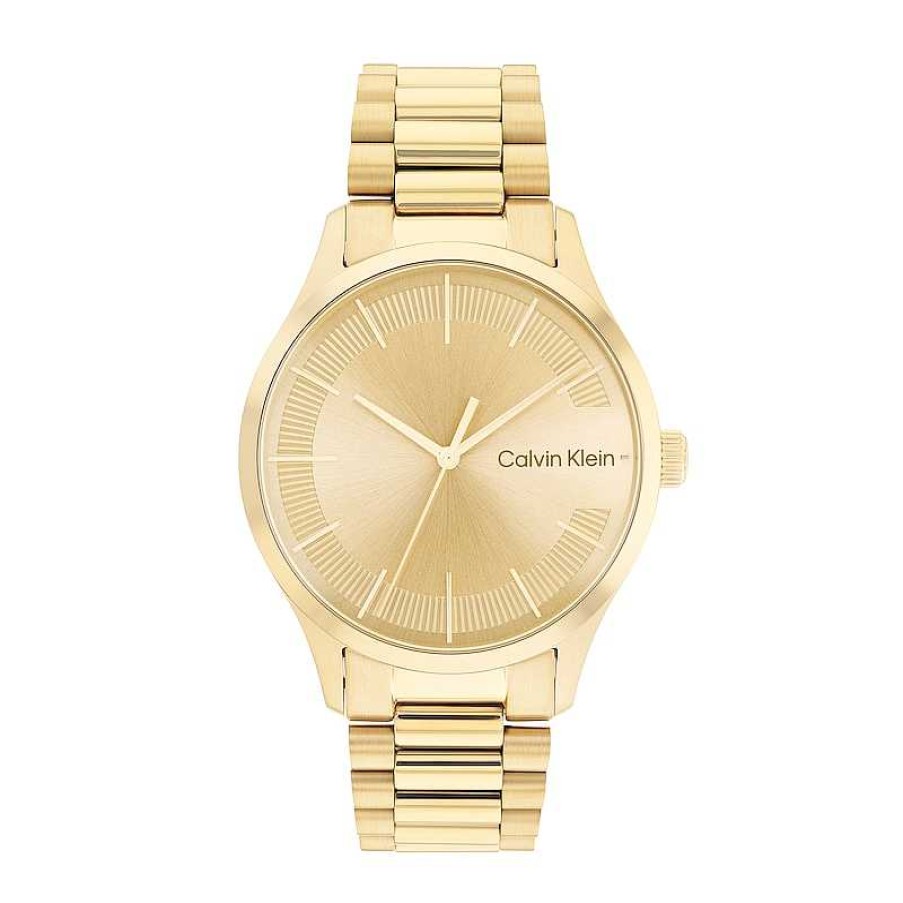 Calvin Klein Calvin Klein Gold-Tone Ip Watch (Model: 25200038) Watches