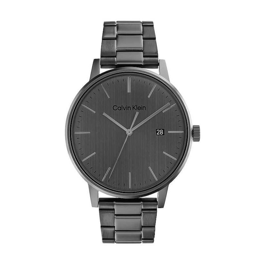 Calvin Klein Men'S Calvin Klein Grey Ip Watch (Model: 25200054) Watches