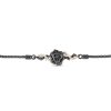 Zales Enchanted Disney Villains Maleficent 1/6 Ct. T.W. Black Diamond Bolo Bracelet In Black Sterling Silver Bracelets