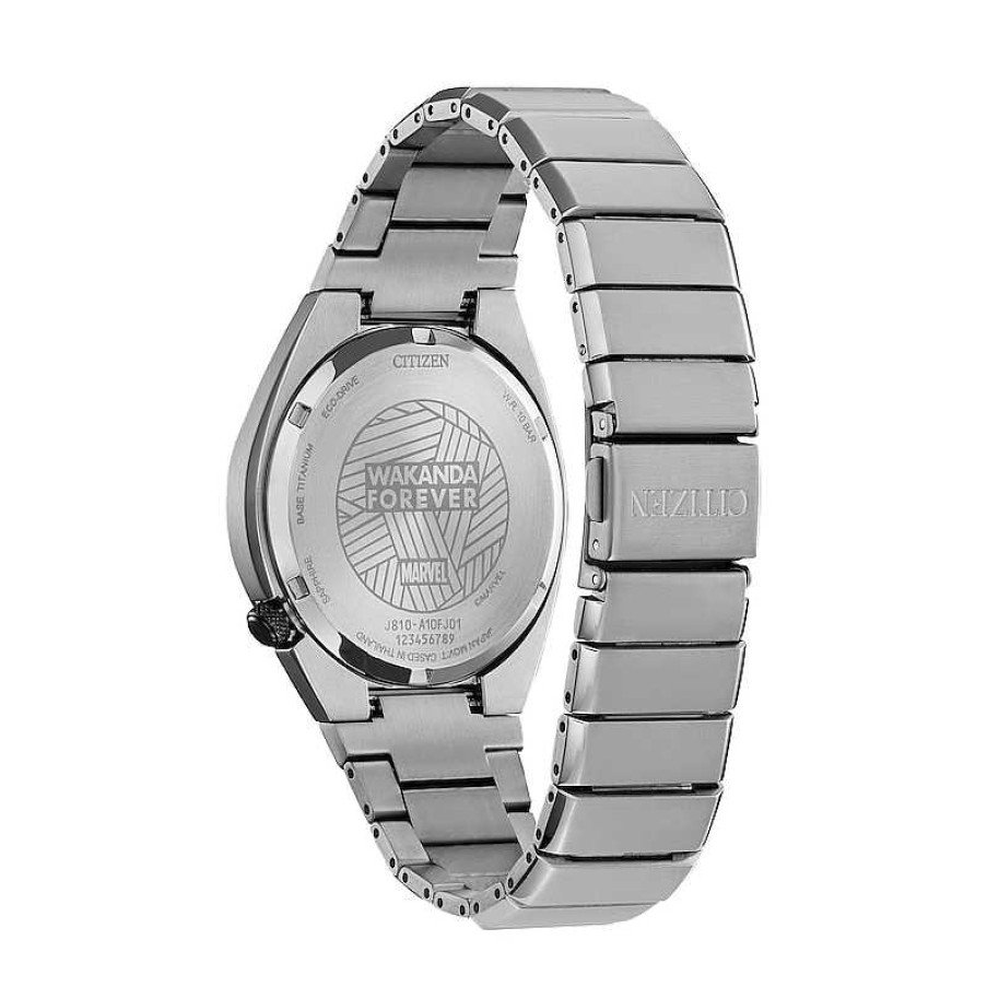 Citizen Men'S Citizen ©Marvel Black Panther Super Titanium Watch (Model: Aw1668-50W) Watches