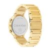 Calvin Klein Ladies' Calvin Klein Gold-Tone Ip Chronograph Watch With Black Dial (Model: 25200240) Watches