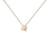 Zales Pdpaola At Zales Cubic Zirconia And Teardrop Charm Necklace In Sterling Silver With 18K Gold Plate - 19.5" Necklaces