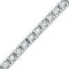 Zales 2 Ct. T.W. Diamond Tennis Bracelet In Sterling Silver - 7.25" Bracelets