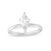 Zales 1 Ct. Certified Marquise Lab-Created Diamond Solitaire Engagement Ring In 14K White Gold (F/Vs2) Rings