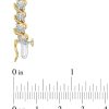 Zales 1/10 Ct. T.W. Diamond "S" Tennis Bracelet In Sterling Silver With 14K Gold Plate - 7.25" Bracelets