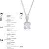 Zales 5/8 Ct. T.W. Certified Diamond Solitaire Pendant In 14K White Gold (I/I2) Necklaces