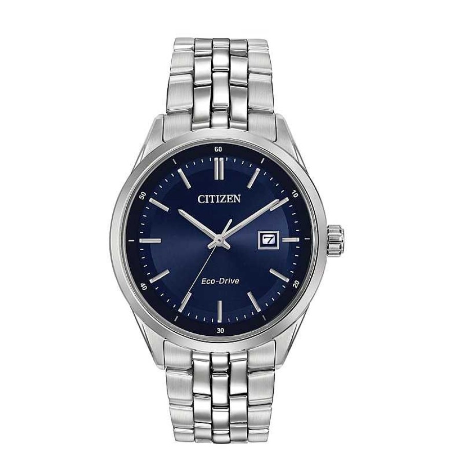 Citizen Men'S Citizen Eco-Drive® Corso Watch With Dark Blue Dial (Model: Bm7251-53L) Watches