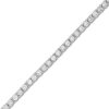 Zales 5 Ct. T.W. Lab-Created Diamond Line Bracelet In 10K White Gold Bracelets