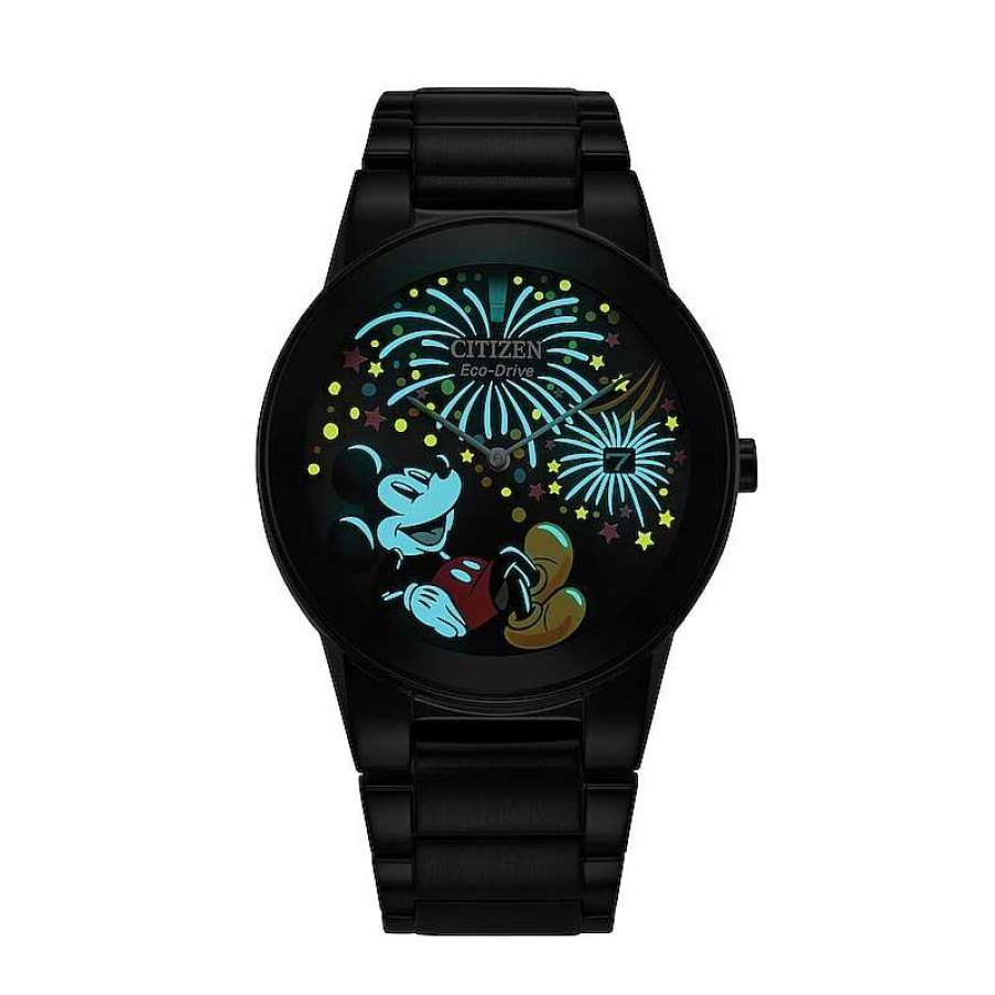 Citizen Citizen Eco-Drive® Mickey Mouse & Friends Fiesta Black Watch (Model: Au1095-57W) Watches