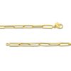 Zales 3.8Mm Paper Clip Chain Necklace In Hollow 14K Gold - 18" Necklaces