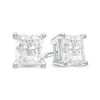 Zales 2 Ct. T.W. Princess-Cut Diamond Solitaire Stud Earrings In 14K White Gold Earrings