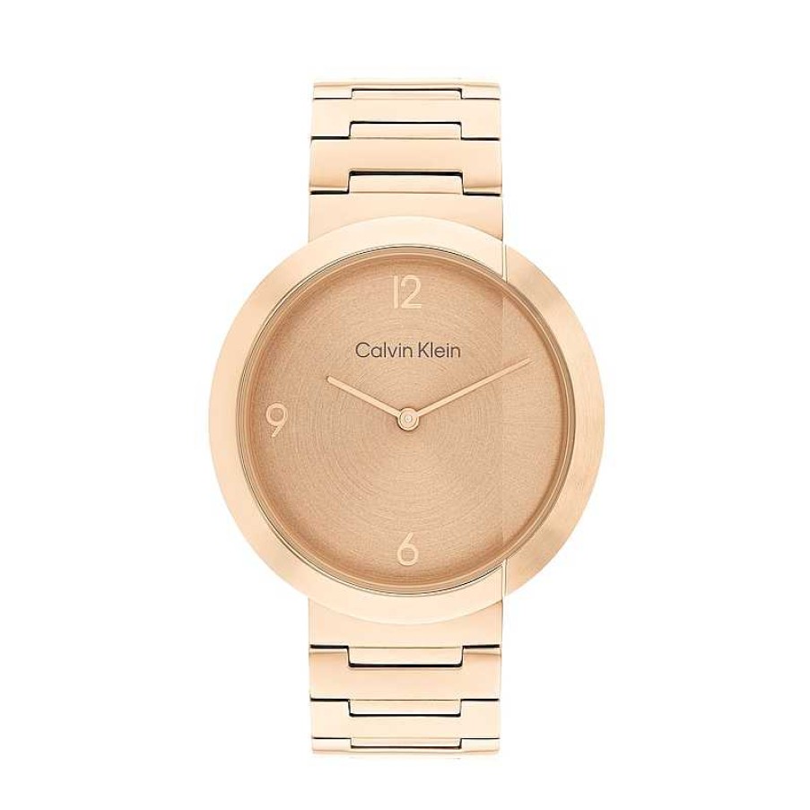 Calvin Klein Calvin Klein Rose-Tone Ip Watch (Model: 25200291) Watches