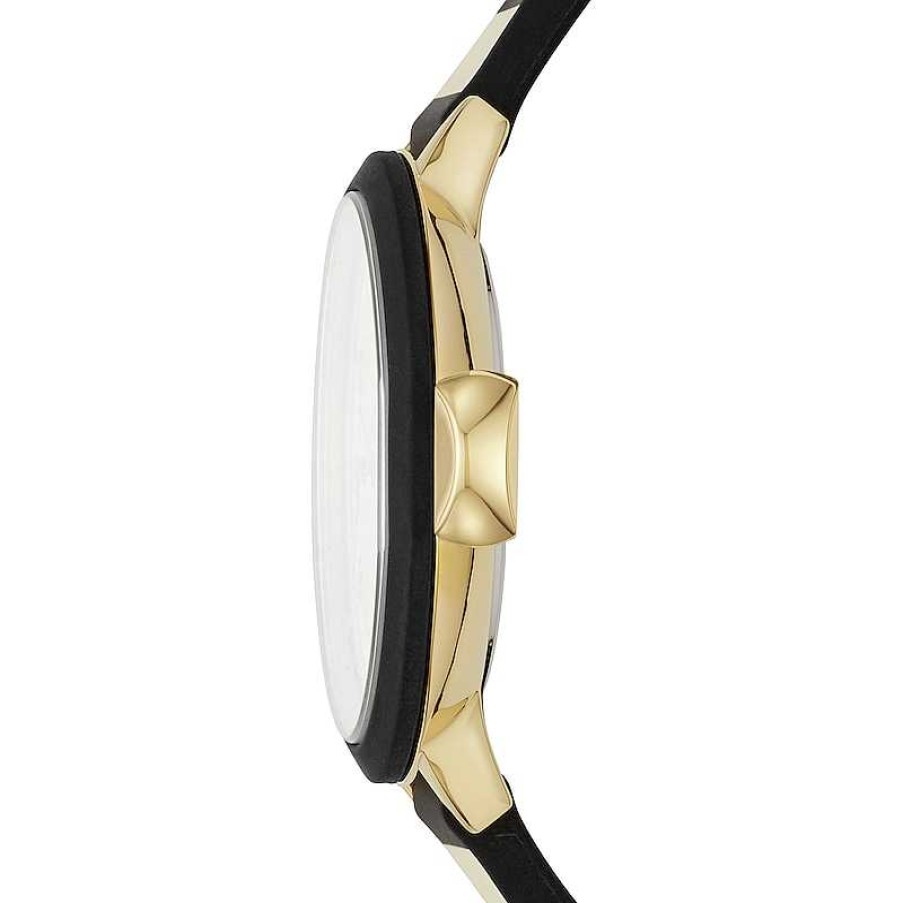 Kate Spade Ladies' Kate Spade Park Row Gold-Tone Strap Watch With Beige Dial (Model: Ksw1313) Watches