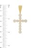 Zales Men'S 1-1/2 Ct. T.W. Multi-Diamond Cross Necklace Charm In 10K Gold Necklaces