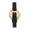 Kate Spade Ladies' Kate Spade Park Row Gold-Tone Strap Watch With Black Dial (Model: Ksw1352) Watches