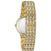 Bulova Ladies' Bulova Phantom Crystal Accent Gold-Tone Watch With Silver-Tone Dial (Model: 98L263) Watches