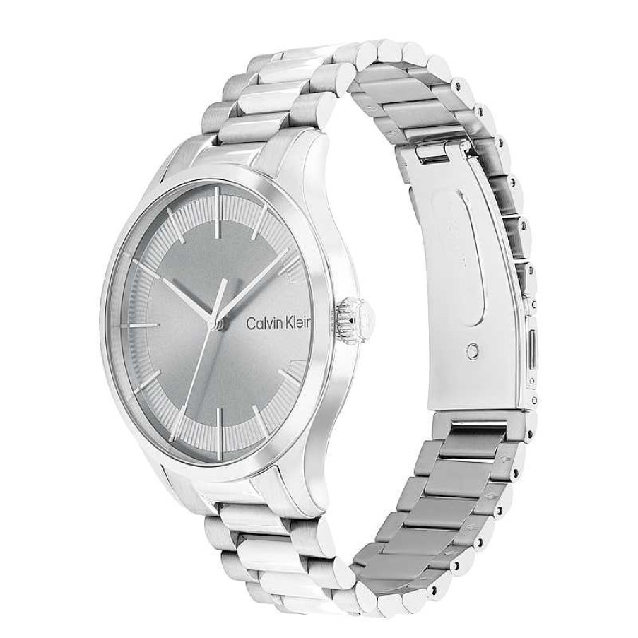 Calvin Klein Calvin Klein Watch With Grey Sunray Dial (Model: 25200036) Watches