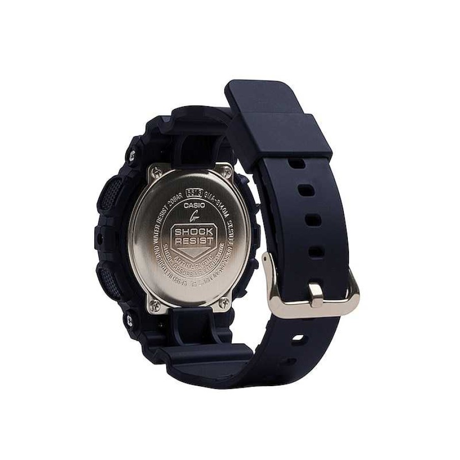 Casio G-Shock Ladies' Casio G-Shock Classic Black Resin Strap Watch (Model: Gmas140M-1A) Watches