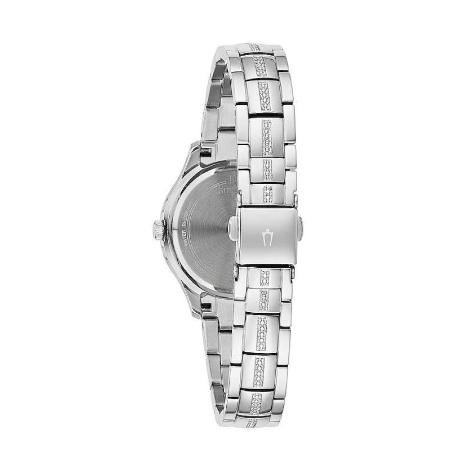 Bulova Ladies' Bulova Phantom Crystal Accent Watch With Mother-Of-Pearl Dial (Model: 96L291) Watches