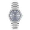 Movado Ladies' Movado Se Automatic Diamond Accent Watch With Light Blue Dial (Model: 0607935) Watches