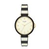 Kate Spade Ladies' Kate Spade Park Row Gold-Tone Strap Watch With Beige Dial (Model: Ksw1313) Watches