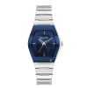 Bulova Ladies' Bulova Gemini Watch With Tonneau Blue Dial (Model: 96L293) Watches