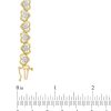 Zales Diamond Accent Heart Link Bracelet In Sterling Silver With 14K Gold Plate - 7.25" Bracelets