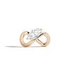 Zales Zales X Shahla 2 Ct. Certified Marquise-Cut Lab-Created Diamond Solitaire Infinity Engagement Ring In 14K Gold (F/Vs2) Rings