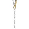 Zales Pdpaola At Zales Interlocking Paperclip Cable Chain Y-Necklace In Brass And 18K Gold Plate - 18.9" Necklaces