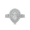 Zales True Lab-Created Diamonds By Vera Wang Love 2 Ct. T.W. Double Frame Engagement Ring In 14K White Gold (F/Vs2) Rings