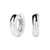 Zales Pdpaola At Zales Kali Baguette-Cut Cubic Zirconia Tube Hoop Earrings In Sterling Silver Earrings