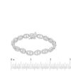 Zales 2 Ct. T.W. Diamond Mariner Chain Bracelet In Sterling Silver Bracelets