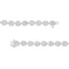 Zales 4 Ct. T.W. Pear-Shaped Multi-Diamond Line Bracelet In 10K White Gold 7.5" Bracelets