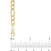 Zales Men'S 5.8Mm Figaro Chain Necklace In Hollow 14K Gold - 24" Necklaces