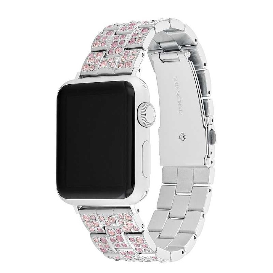 Coach Ladies' Coach Apple Straps Ombr Crystal Accent Interchangeable Replacement Band Smart Watch Attachment (Model:14700148) Watches