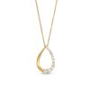 Zales 1/2 Ct. T.W. Journey Certified Lab-Created Diamond Teardrop Pendant In 14K Gold (F/Si2) Necklaces