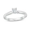 Zales 1/4 Ct. T.W. Diamond Solitaire Engagement Ring In 14K White Gold (I/I2) Rings