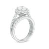 Zales Celebration Ideal 2-1/2 Ct. T.W. Diamond Frame Bridal Set In 14K White Gold (I/I1) Rings