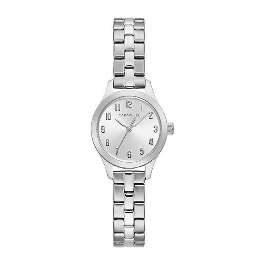 CARAVELLE Ladies' Caravelle By Bulova Watch With Silver-Tone Dial (Model: 43L209) Watches