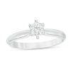 Zales 1/3 Ct. Diamond Solitaire Engagement Ring In 14K White Gold (I/I2) Rings