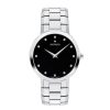 Movado Men'S Movado Faceto 1/20 Ct. T.W. Diamond Watch With Black Dial (Model: 0607865) Watches