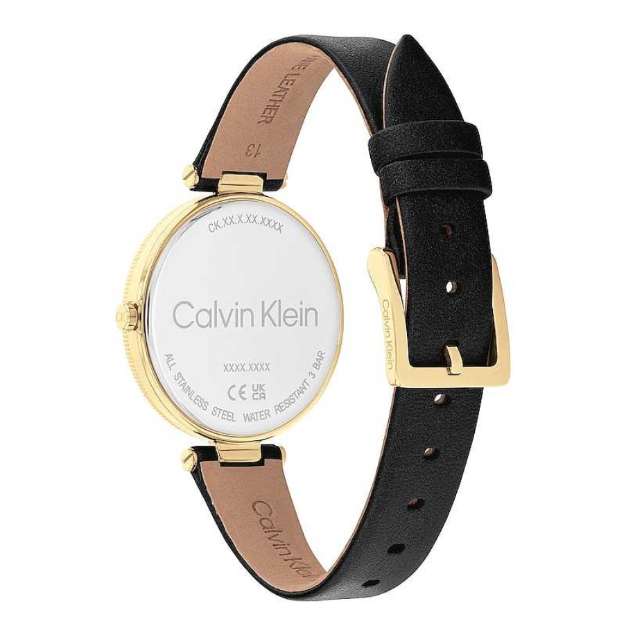 Calvin Klein Ladies' Calvin Klein Minimal Watch With Pink Dial (Model: 25100017) Watches