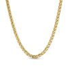 Zales Ladies' 3.15Mm Diamond-Cut Franco Snake Chain Necklace In Hollow 14K Gold - 18" Necklaces