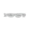 Zales Kleinfeld® X Zales 1/4 Ct. T.W. Certified Lab-Created Diamond Twist Anniversary Band In Platinum (F/Vs2) Rings