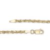 Zales 3.0Mm Diamond-Cut Rope Chain Necklace In Solid 10K Gold - 24" Necklaces