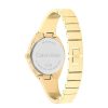 Calvin Klein Ladies' Calvin Klein Gold-Tone Ip Bangle Watch With Champagne Dial (Model: 25200235) Watches