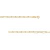 Zales Italian Gold 4.0Mm Oval Link Chain Necklace In Hollow 14K Gold - 22.5" Necklaces