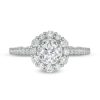 Zales Vera Wang Love Collection 1 Ct. T.W. Diamond Frame Engagement Ring In 14K White Gold Rings