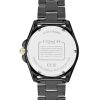 Coach Ladies' Coach Greyson Multi-Color Crystal Accent Rainbow Bezel Black Ceramic Watch With Black Dial (Model: 14504018) Watches