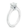 Zales Vera Wang Love Collection 5/8 Ct. T.W. Diamond Solitaire Collar Engagement Ring In 14K White Gold Rings